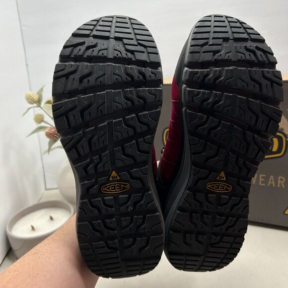 Keen Utility Vista Energy Lace Up Shoes Jam/Black Comp Toe Women's 9W NWB - Picture 8 of 10